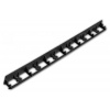 BRADAS BR-OBRB78 Univerzální obruba, neviditelný obrubník 1m 78mm, černá RIM-BORD