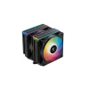 DEEPCOOL CPU Chladič AG620 BK ARGB V2, 2x120mm, LGA1851, AM5, černá R-AG620-BKAMMN-GJD