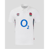 Umbro England Rugby Collar Home Shirt 2024 Adults White Small