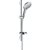 HANSGROHE Raindance Select S sprchová súprava, ručná sprcha 3jet priemer 150 mm, 65 cm sprchová tyč, jazdec, miska na mydlo a sprchová hadica 160 cm, chróm, 27802000