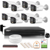 Dahua TIOC 5mpx 2K IP Surveillance Kit 8 kamier IPC-HFW3549T1-AS-PV-0280B-S5 DVR s diskom na nepretržitú prevádzku