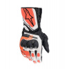 Rukavice SP-8, ALPINESTARS (biele/červené fluo/čierne) 2023 S