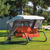 Záhradná hojdačka Venezia s moskytiérou D001-04PB PATIO + 2 VANKÚŠIKY GRATIS