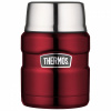 Thermos Style - termoska na jedlo so skladacou lyžicou a šálkou 470 ml - červená Veľkosť: ks