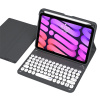 AppleMix Odnímateľná klávesnica Bluetooth + kryt/púzdro pre Apple iPad mini 6 - čierna