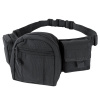 CONDOR OUTDOOR ľadvinka FANNY PACK s opaskom ČIERNA