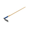 LUX-TOOLS Rýnská kovaná motyka na listí s násadou, 135 cm