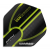 Winmau Letky Prism Alpha - Michael van Gerwen - Black and Green W6915.143