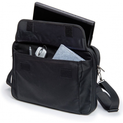 Dicota Value Toploading Kit, súprava tašky a myši, čierna D30805-V1