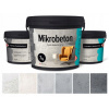 MIKROBETON DEKORAČNÝ MICROCONCRETE - SÚPRAVA 7m2 + FARBA 5x