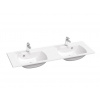 Ravak Dvojumyvadlo Classic Slim 1300 Dvojumyvadlo Classic Slim 1300 s otvory XJX01113001