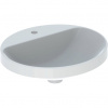 Geberit VariForm Zapustené umývadlo 50 x 45 cm bez prepadu, biele 500.714.01.2