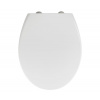 Wenko | WENKO 22973100-WC sedadlo DELOS 44,5x37,5 cm biela/strieborná | WE0645