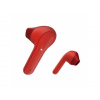 Hama 184075 Bluetooth slúchadlá Freedom Light, kôstky, nabíjacie puzdro, červené