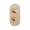 Ravak Espirit 3-výtoková umývadlová batéria, Rose Gold Brushed ES068.60RGB.O3.RB07F X070357