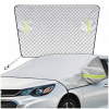 PROTIĽADOVÁ OCHRANNÁ PODLOŽKA NA PREDNÉ A BOČNÉ OKNÁ AUTA NA ZIMU, VEĽKÁ
