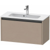 DURAVIT Ketho 2 závesná skrinka pod umývadlo Compact, 1 zásuvka, 810 x 390 x 440 mm, plátno, K25056075750000