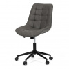 Nábytek PEGAS s.r.o. Pracovní židle, výškově nastavitelná, šedá látka, KA-V3120 GREY3