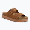 Dámske nazúvaky Scholl Noelle Chunky Suede cognac