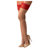 Obsessive Cupide Desir Stockings Red