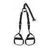 Závesný posilňovací systém LIFEFIT TRAINER nastaviteľný, čierny