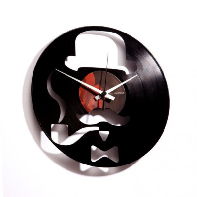 DISCOCLOCK Dizajnové nástenné hodiny Discoclock 013 Harry 30cm