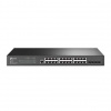 TP-LINK TP-Link JetStream TL-SG3428 sieťový prepínač Riadený L2/L3 Gigabit Ethernet (10/100/1000) 1U Čierna (TL-SG3428)