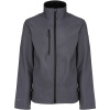 Regatta Professional Bunda Honestly Made TRA 600, softshellová, pánská COT36A600zr301-seal grey S Šedá seal