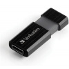 Verbatim Store 'n' Go PinStripe 8GB - USB Flash Disk, čierny 49062