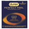 Durex Perfect Feel prezervatívy 3 ks
