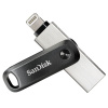 Pendrive SanDisk iXpand Go 64 GB Lightning, USB 3.0 strieborné (SDIX60N-064G-GN6NN / 186489)
