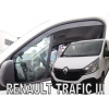 Deflektory na Renault Trafic 2014-2019 (dlhé, predné)