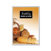 Jansen Display s.r.o. Klaprám 700x1000, B1 DIN4102, protipožiarne prevedenie, profil 25mm