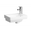 Laufen Pro S - Umývadielko, 360 mm x 250 mm, 1 otvor na batériu, s LCC, biela H8159604001041
