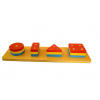 Moyo Montessori Farebné geometrické tvary - triedenie