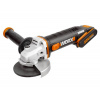 WORX 45900800 WX800 - Aku úhlová bruska 20V, 115mm, 2*2,0Ah - Powershare
