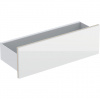 Geberit Acanto - Nástenná polička 450x148 mm, biela 500.617.01.2