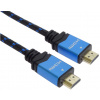 Kábel HDMI PremiumCord Ultra HDTV 4K@60Hz 2.0b kov+pozlátené konektory 3m kphdm2m3