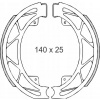 BRENTA BRZDOVÁ DOŠTIČKA PIAGGIO FLY 05 LIBERTY 97 14 LIBERTY 4T 00 140x25 m