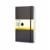 Moleskine Zápisník mäkké dosky A5 štvorčekový čierny