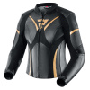 Kožená bunda REBELHORN REBEL LADY BLACK/GOLD D38