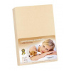 Bellatex plachta jersey s elastanom béžová 180x200