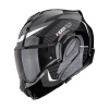 Překlápěcí helma Scorpion Exo-tech Evo Pro Acuti černá/stříbrná 2XL