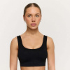 Podprsenka Bralette GymBabe Black - GymBeam Veľkosť: S 112354-2-S