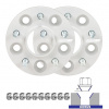 Rozširovacie podložky so štiftami (sada 2ks) pre kia bongo pu fl - 22mm, 5x139.7, 120