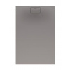 Duravit Stonetto - Sprchová vanička, 120x90 cm, matná sivá 720149180000000