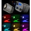P40W PRENOSNÁ LED VIDEO LAMPA COB RGB 5000MAH(2500K-6500K)