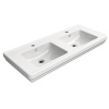 GSI CLASSIC keramické dvojumývadlo 125x54cm, biela ExtraGlaze SPH 8725111