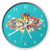 PAW Patrol - Tiché nástenné hodiny pre detskú izbu psieho hliadky