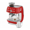Pákový kávovar na espresso Smeg EGF03RDEU 1650 W, červený
